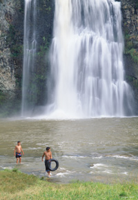 Image Source: Tourism New Zealand. Hunua Falls, Auckland, New Zealand