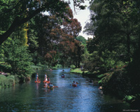 Image Source: Tourism New Zealand. Avon River, Christchurch, New Zealand