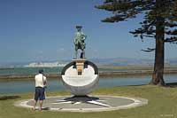 Image Source: Tourism New Zealand. Captain Cook Statue, Gisborne, Eastland, New Zealand.