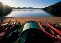 Image Source: Tourism New Zealand. Kayak camp in the Marlborough Sounds, Marlborough, New Zealand