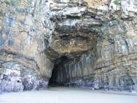 Cathedral Caves, Catlins Coast, Southland, New Zealand