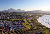 Image Source: Tourism New Zealand. Coastal view of Mount Taranaki, Taranaki, New Zealand