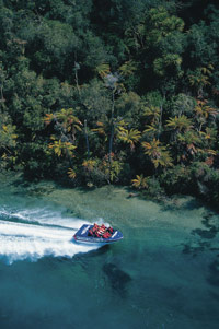 Image Source: Tourism New Zealand. Huka Jet on the Waikato River, Waikato, New Zealand