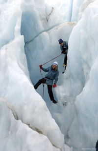 Image Source: Tourism New Zealand. Climbing the Franz Josef, West Coast, New Zealand