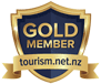 NZTO gold membership shield