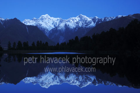 Copyright: Petr Hlavacek Photography. Lake Matheson, West Coast New Zealand