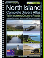 North Island New Zealand Travel and Touring Atlas - Map Book