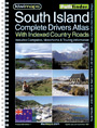 South Island New Zealand Travel and Touring Atlas - Map Book