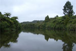 The view of beautiful Lake Rotorangi from Ariari Lodge