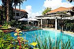 The pool at Emerald Inn located in Auckland
