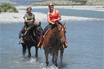 High Country Horse Adventures River Crossing