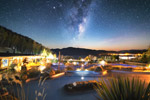 The stars out over Tekapo Springs